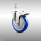 Service Caster 5 Inch 316SS Blue Polyurethane Swivel 12mm Stem Caster Total Lock Brake SCC SCC-SS316TSTTL20S514-PPUB-BLUE-M1215 - alternate 2
